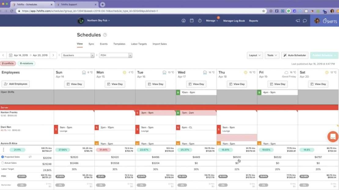 image of the video on 7shifts