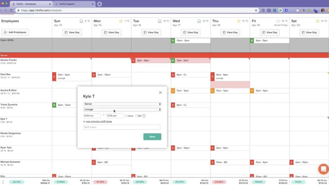 image of the video on 7shifts