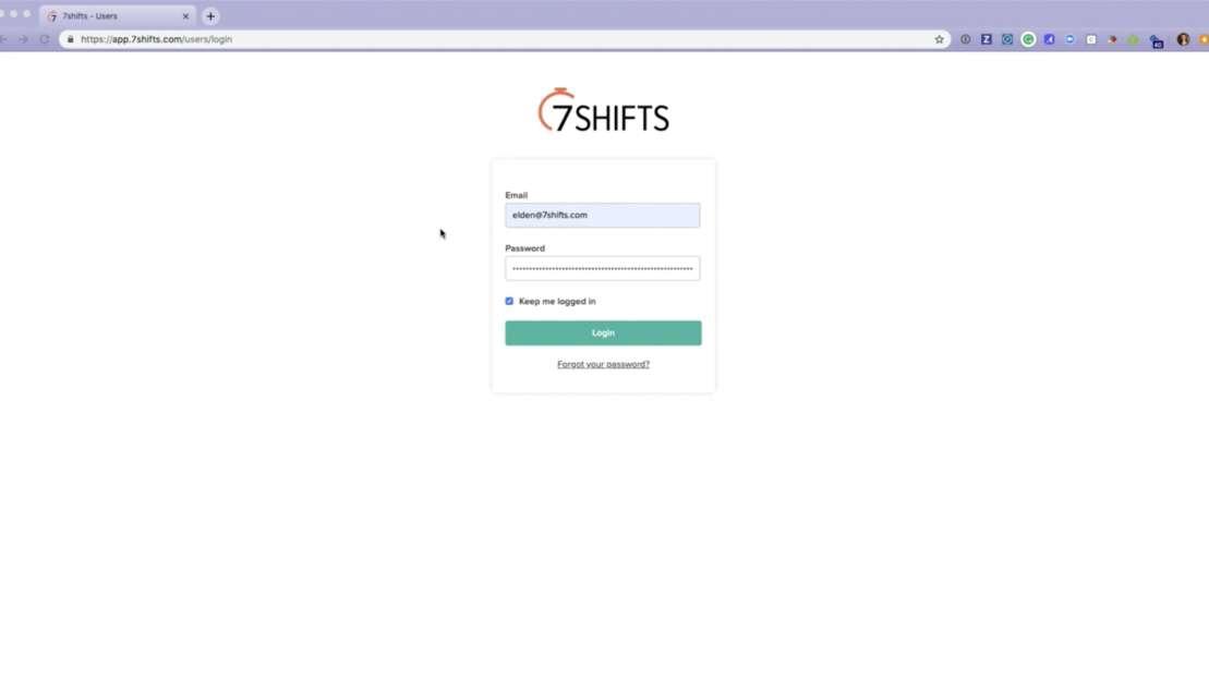 image of the video on 7shifts