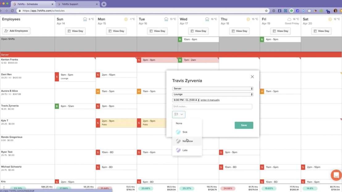 image of the video on 7shifts